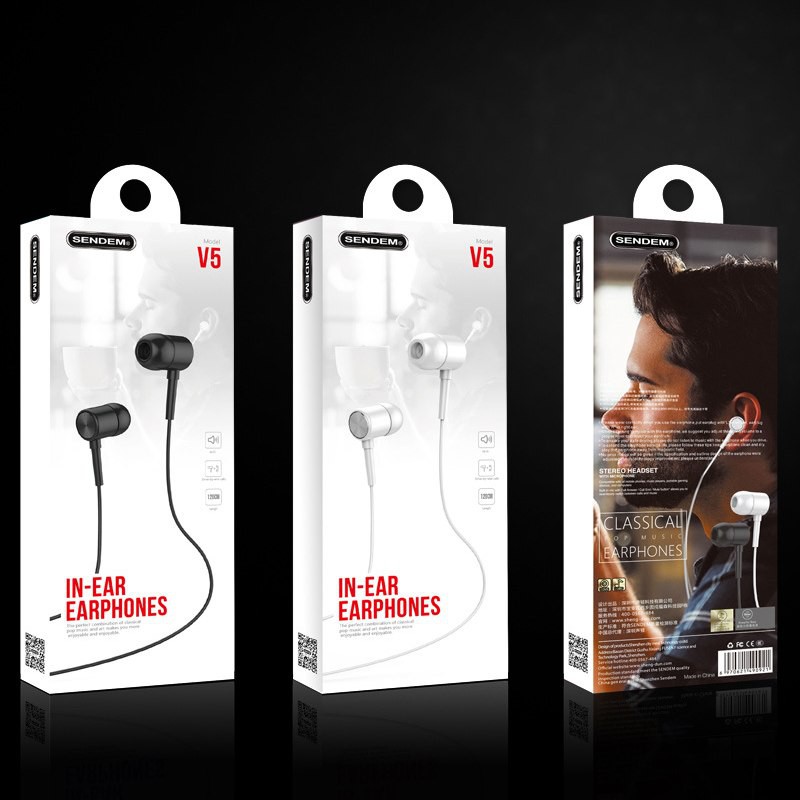 Tai nghe In-Ear Super Bass Sendem V5 - Hàng chính hãng