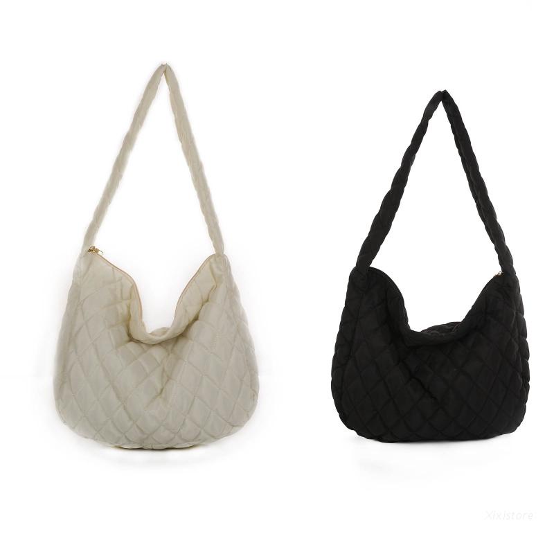 XIXI Túi Đeo Vai Bằng Nylon Thời Trang Mùa Đông Cho Nữ