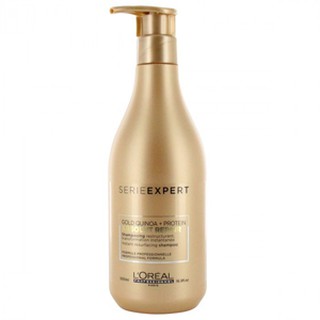 Dầu gội phục hồi tóc hư tổn L’Oréal Absolut Repair Gold Quinoa+ Protein 500ml