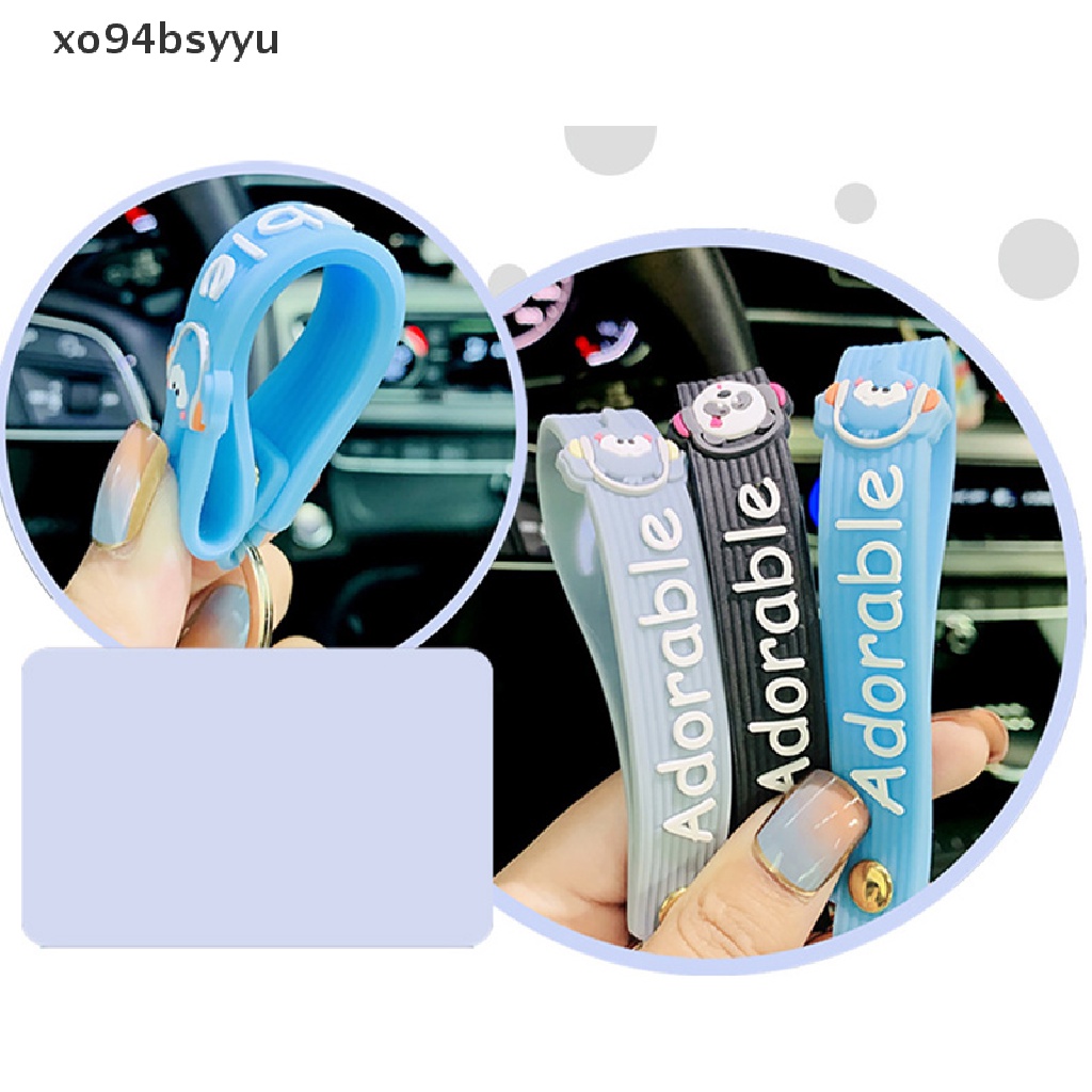 Xo94bsyu Móc Chìa Khóa Hình Động Vật Âm Nhạc Rock Hoạt Hình Cổ Điển Chian