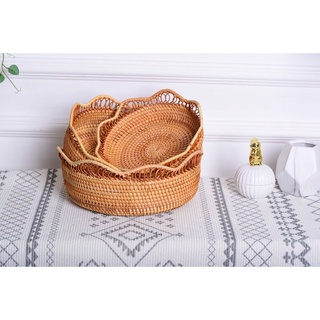 Rổ Xếp Mây Tre Đan , Mây Tre Đan , Đựng Mọi Vận Dụng