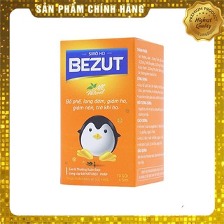 ✅ (Hàng Chính Hãng)_Siro Ho Bezut "Làm ấm đường hô hấp,làm giảm nôn, ói, nấc ở trẻ em"