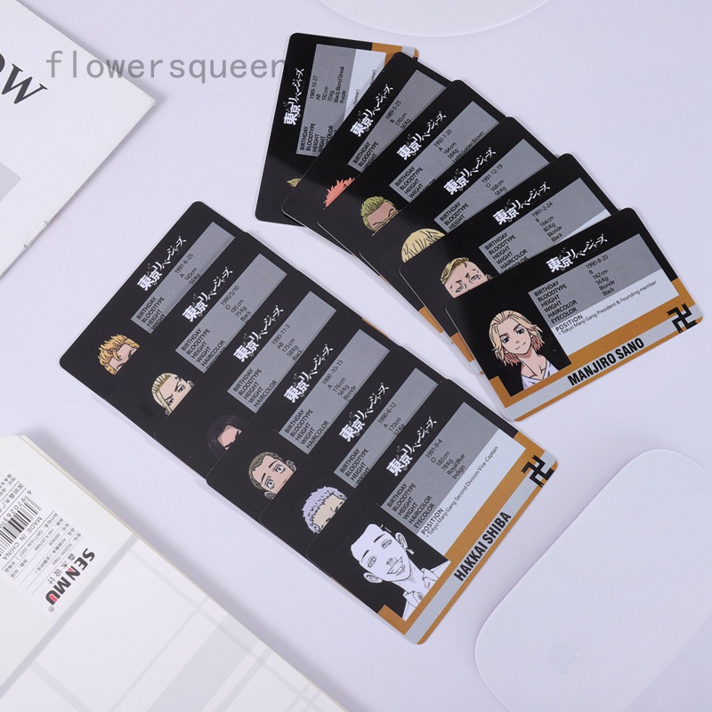 flowersqueen Thẻ ảnh PVC in hình anime Tokyo Ghoul
