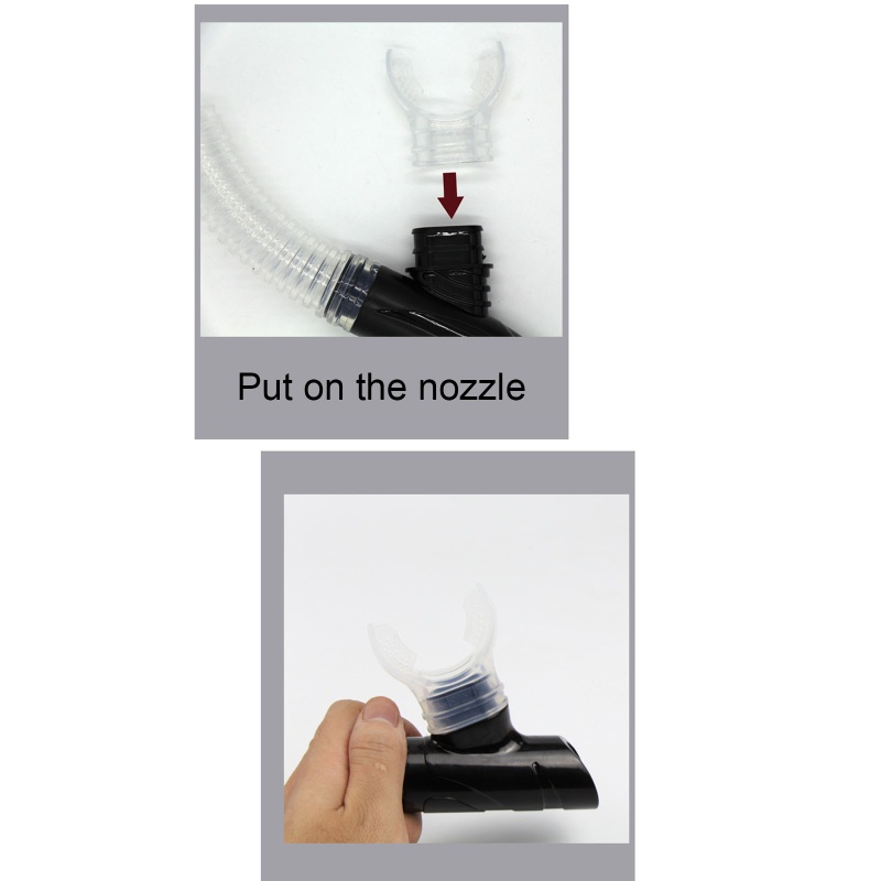 Miệng Ngậm Bằng Silicone Trong Suốt Thoải Mái Tiện Dụng