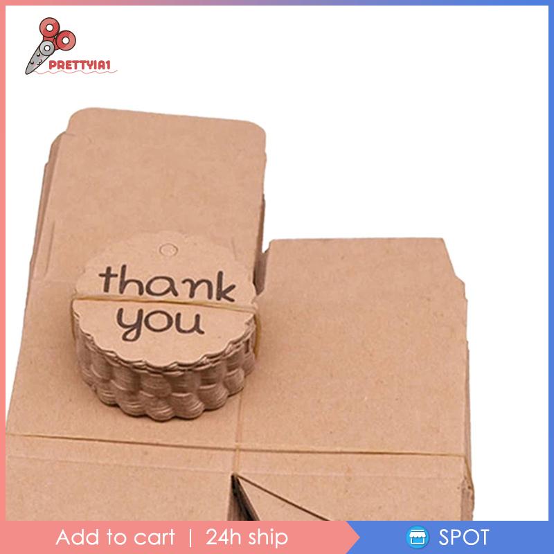 [Prettyia1] Hộp Giấy Kraft Đựng Kẹo Quà Tặng Sinh Nhật Đám Cưới Hình Gối