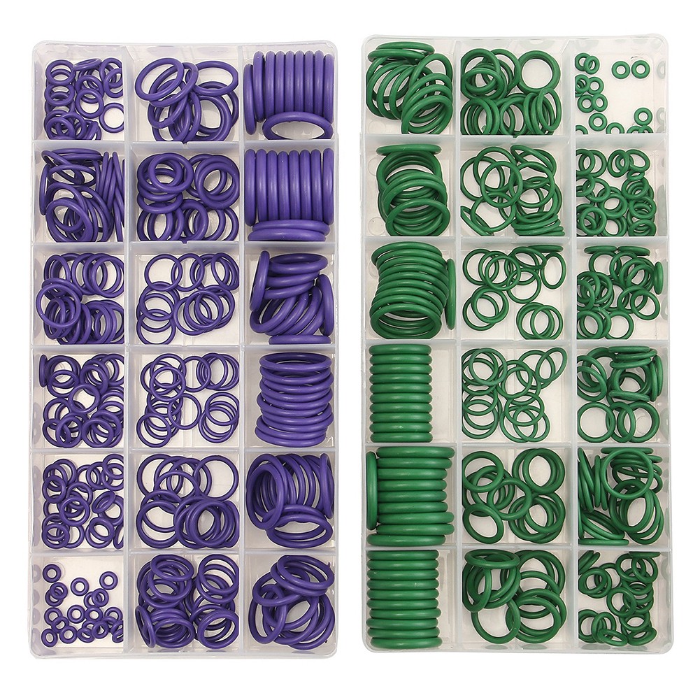 Set 270 vòng đệm cao su 18 cỡ R22/R134a cho máy điều hòa xe hơi