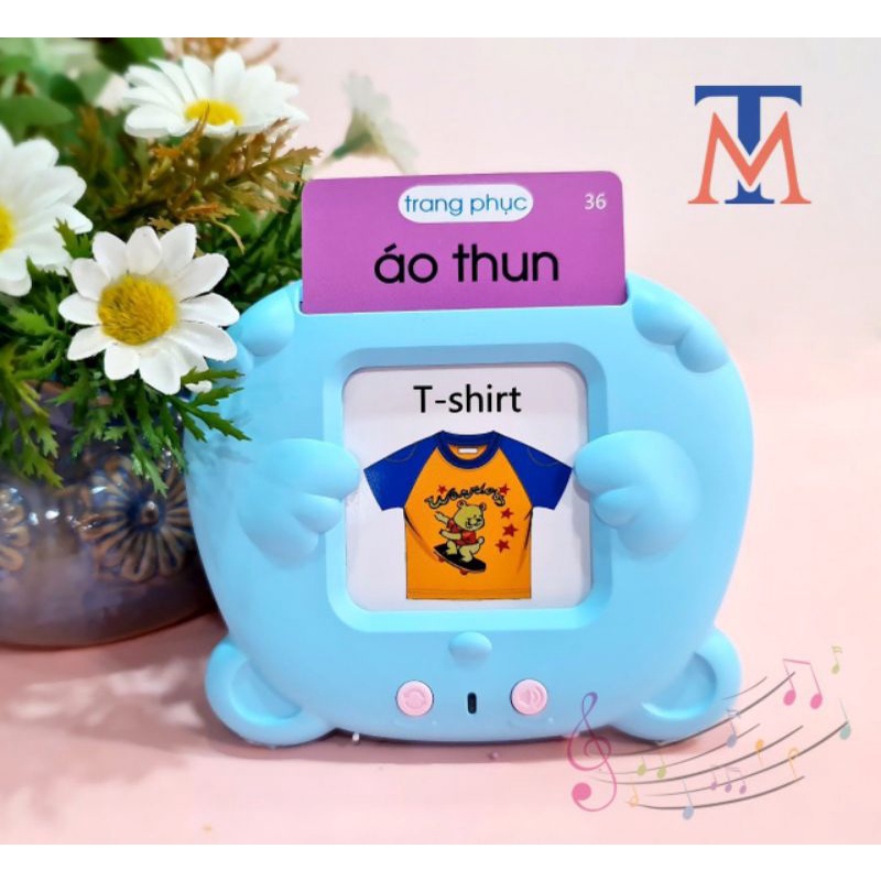 [Xả kho giá sốc] Máy đọc thẻ flashcard tiếng anh việt[2bn shop đồ chơi thông minh]