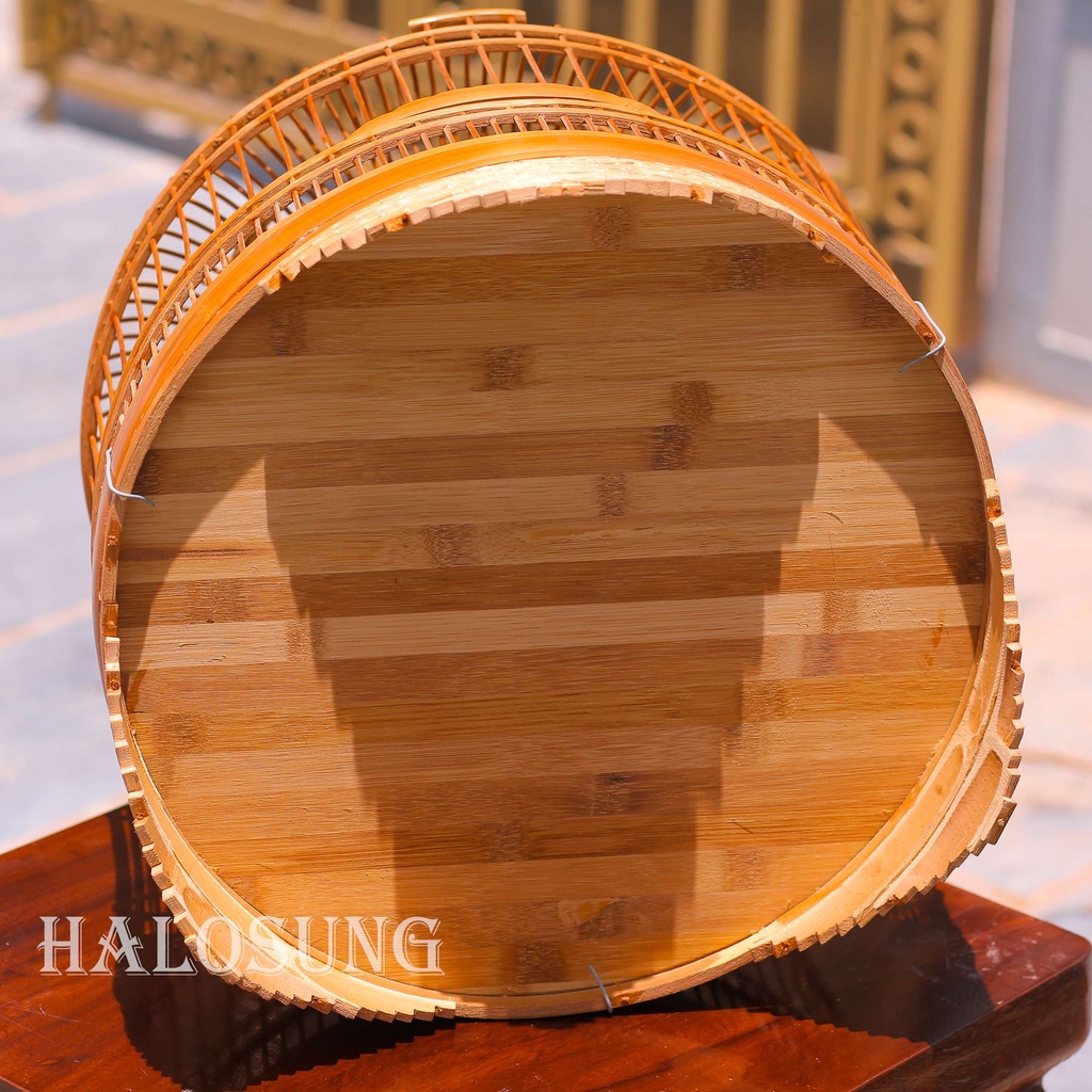Lồng cu gáy Halosung lồng nuôi chim cu gáy tặng kèm phụ kiện LC62