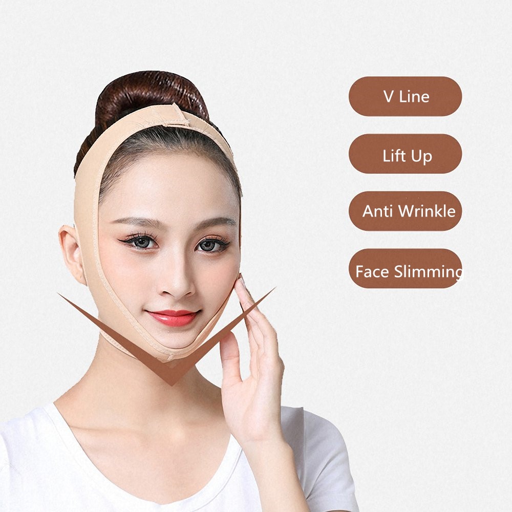 Đai đeo thon gọn mặt tạo cằm chữ V sử dụng tiện lợi