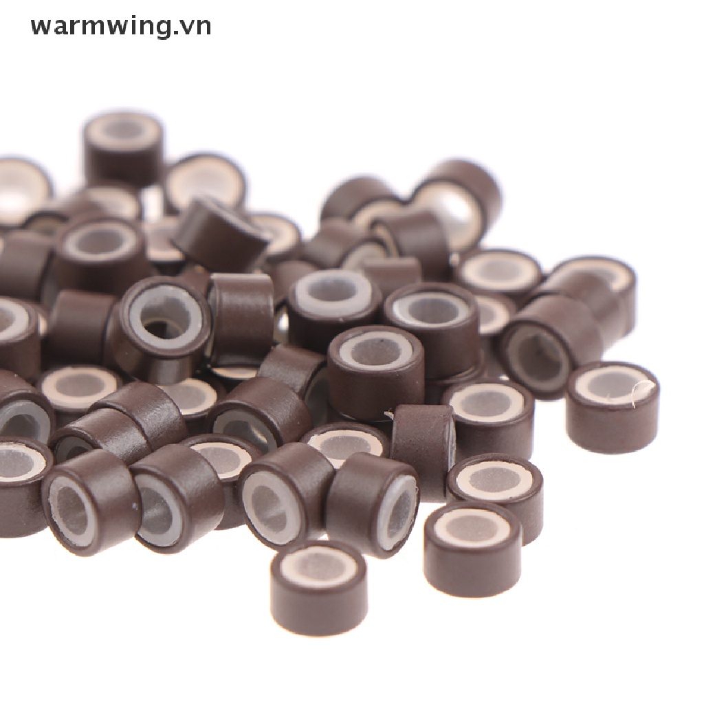 Set 100 Vòng Silicone Nối Tóc Chuyên Dụng