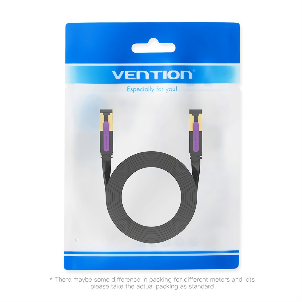 Vention Dây Cáp Mạng lan cat7 rj45 10gbps Cho pc laptop tv box