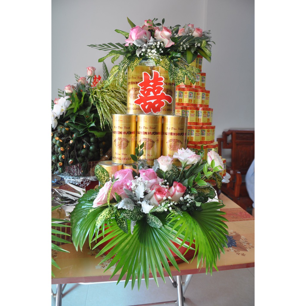 Tráp Bánh Đậu Xanh Nguyên Hương - Cưới Hỏi