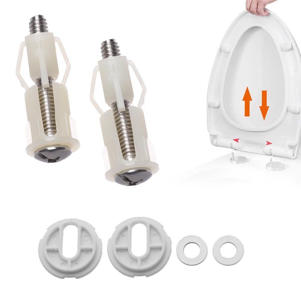 KUNHEV Bộ Ốc Vít Bản Lề Cứng Dễ Lắp Đặt Chuyên Dụng Cho Bồn Cầu