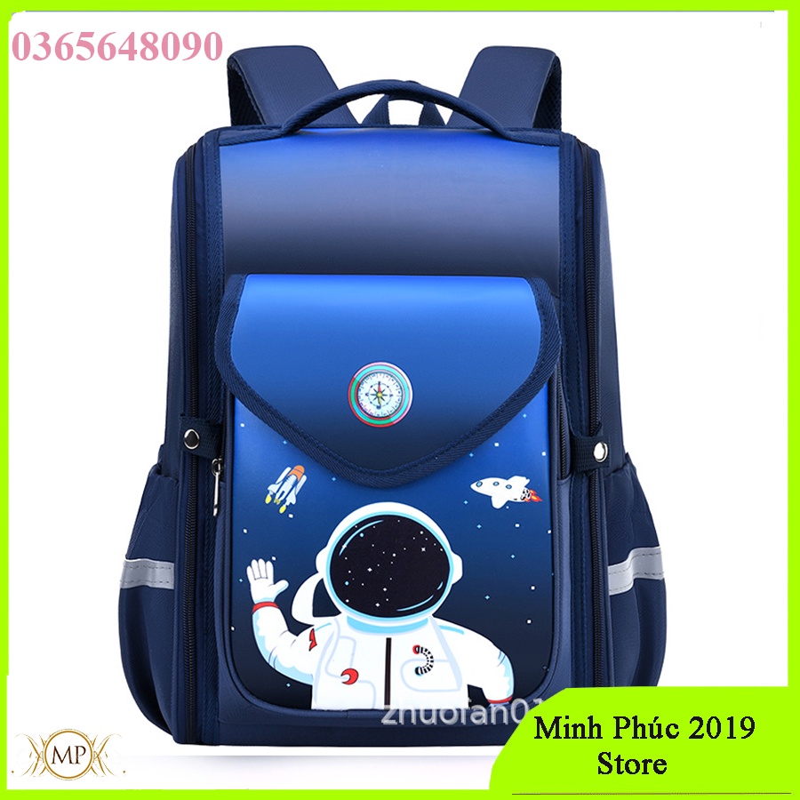 Balo chống gù , chống thấm nước cho bé từ lớp1- lớp 5-Ba lô đi học form hộp cho học sinh tiểu học