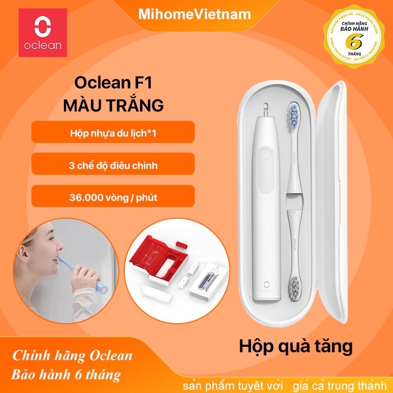 Bàn chải đánh răng điện Xiaomi Oclean F1 Sonic 3 chế độ điều chỉnh