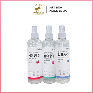 Xịt Thơm Quần Áo Hàn Quốc Fabric Perfume 250ml (3 mùi)