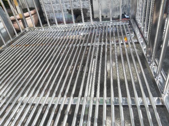 Chuồng chó inox 80-100-96 SHIP HỎA TỐC TPHCM