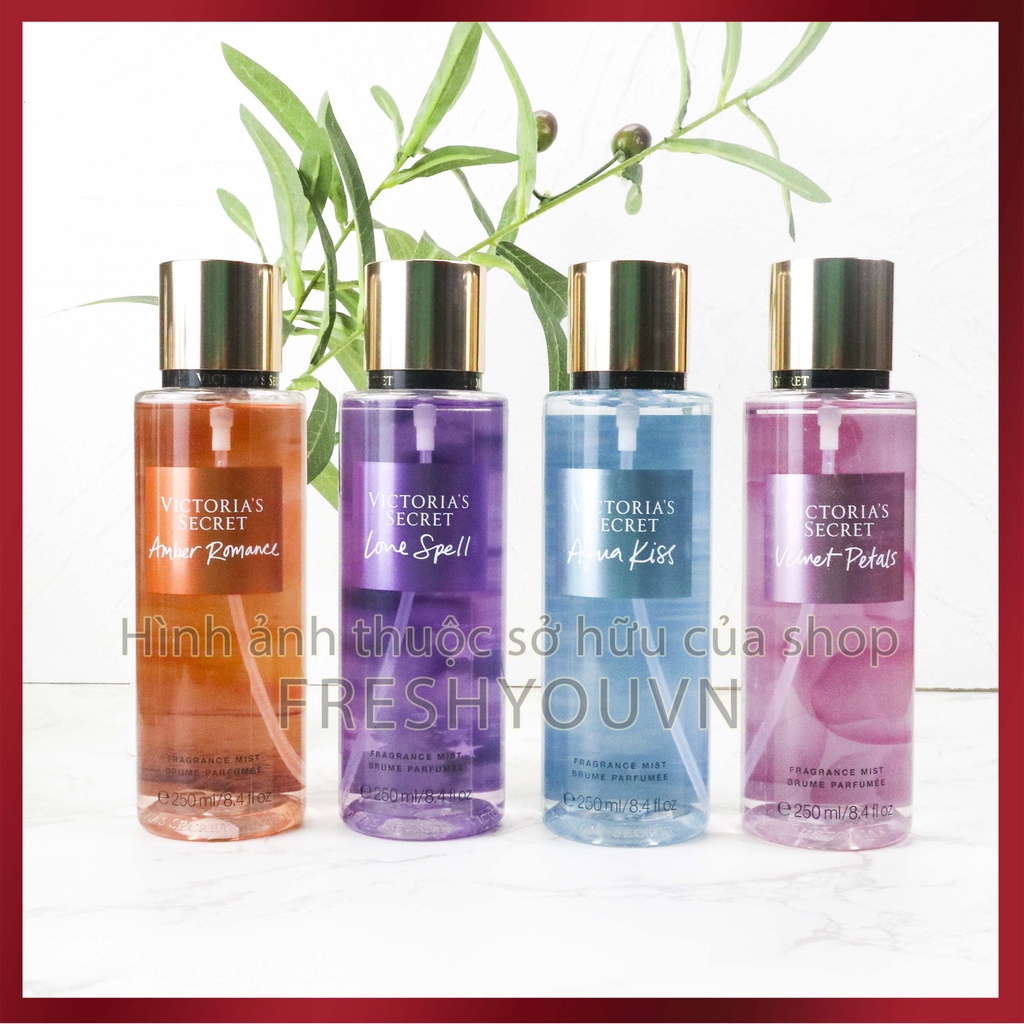 (Đủ mùi) Xịt thơm toàn thân body mist Victoria's Secret