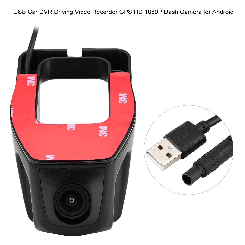 Camera hành trình cho xe hơi USB GPS 1080P ghi hình HD Android