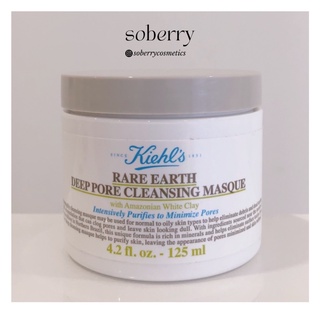 Mặt nạ đất sét Kiehls Rare Earh Deep Pore Cleansing Masque 14ml/125ml