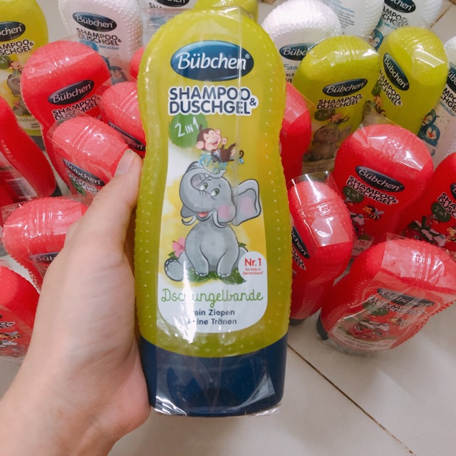 Sữa tắm gội 2 in 1 Bubchen Đức cho bé