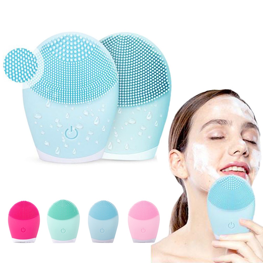 Foreverlily Máy rửa mặt Deep Face Cleaning Tools Cleaning Brush Beauty Tool