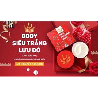 Body siêu trắng lựu đỏ Duly..