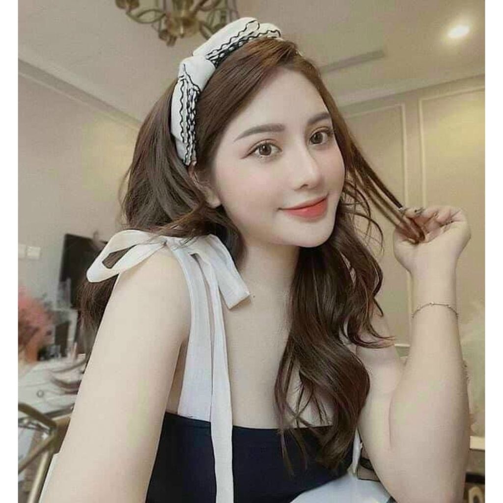 Áo 2 dây dáng ôm không đệm vải cotton mịn cao cấp 2 dây von tự thắt nơ tùy chỉnh siêu xinh mix đồ siêu chảnh