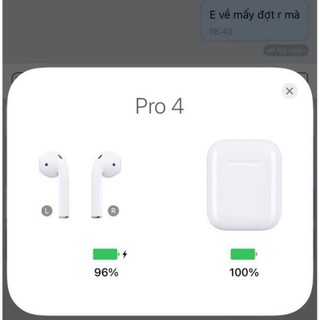 Tai Nghe Bluetooth 5.0 Không Dây Mini Pro4 Tws Tiện Dụng
