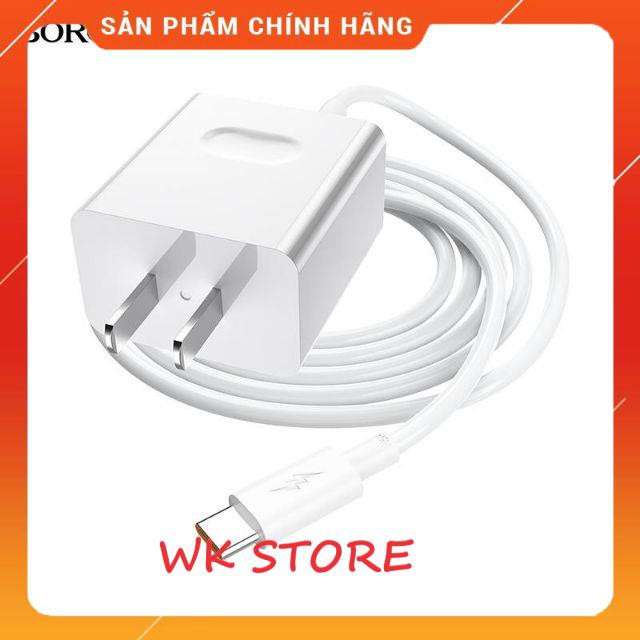 Bộ sạc nhanh Borofone 25w cho iphone, type c, samsung