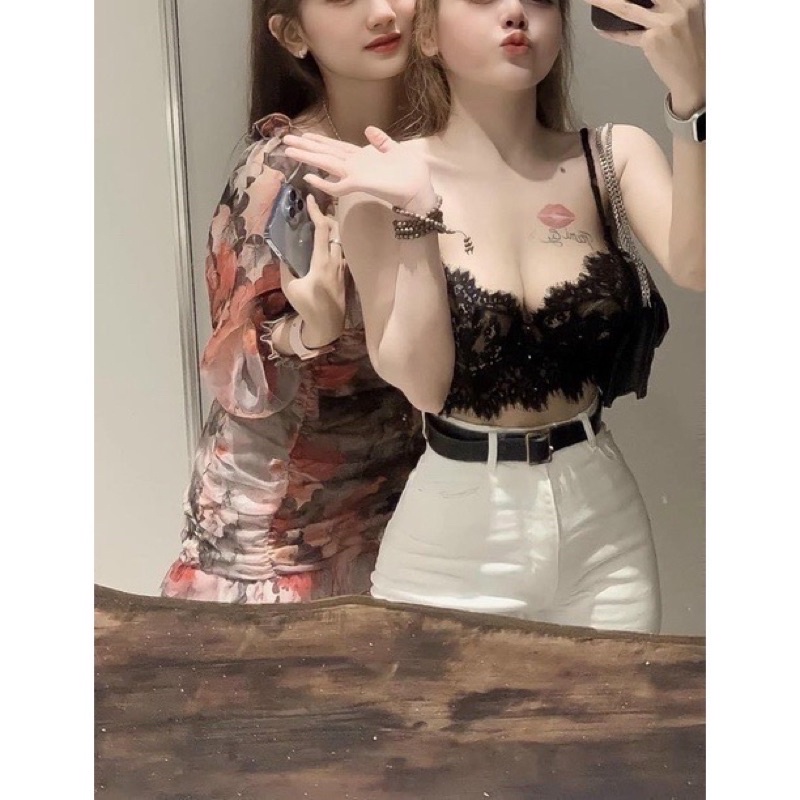 Áo lót, bra ren khuy có gọng nâng ngực