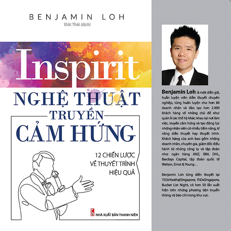 Sách: Insprit - Nghệ Thuật Truyền Cảm Hứng - 12 Chiến Lược Để Thuyết Trình Hiệu Quả