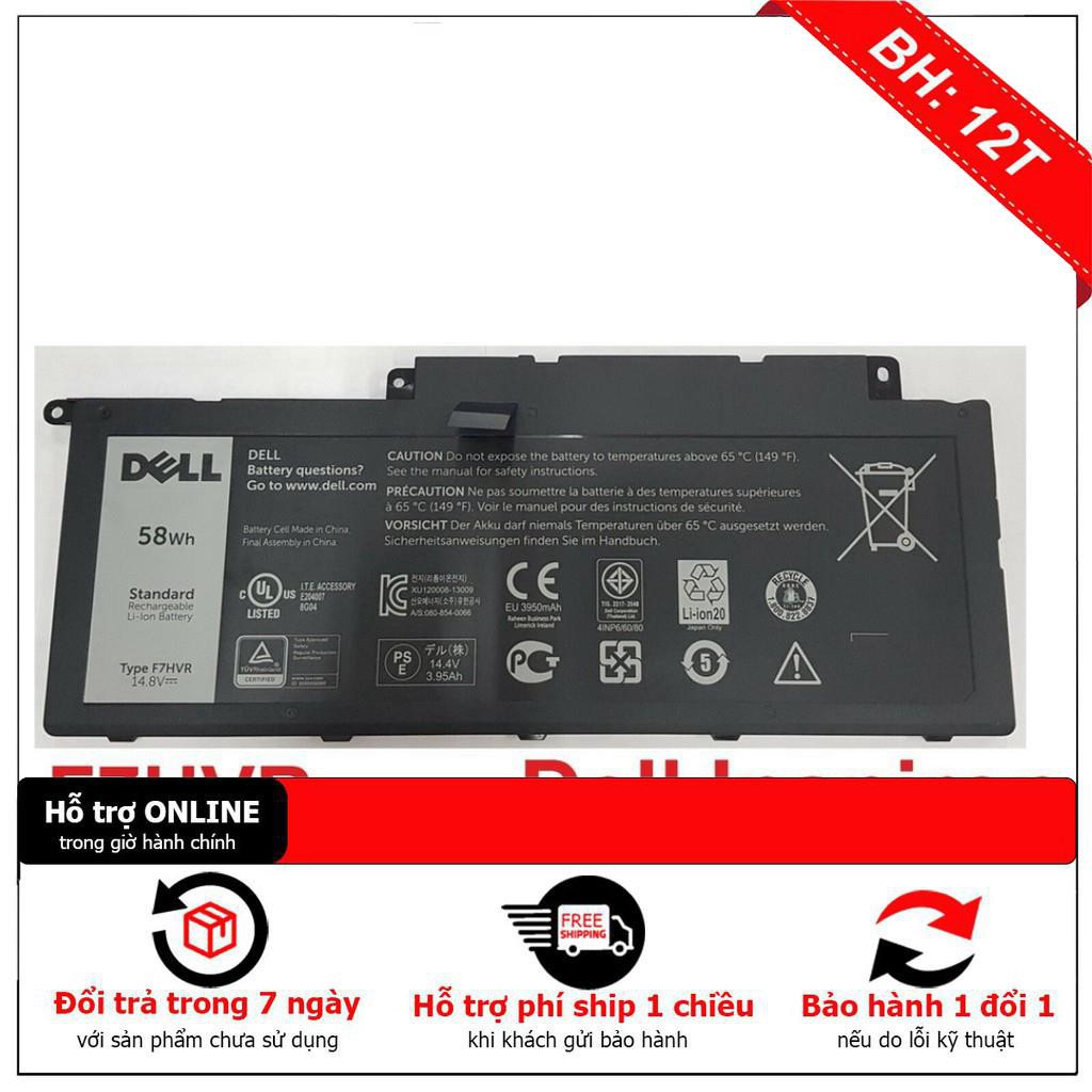 BH12TH . Pin Laptop DELL INSPIRON 15-7537 (ZIN 4 CELL) Dell Inspiron 15 7537 17 7737 F7HVR 062VNH G4YJM Cell dẹp