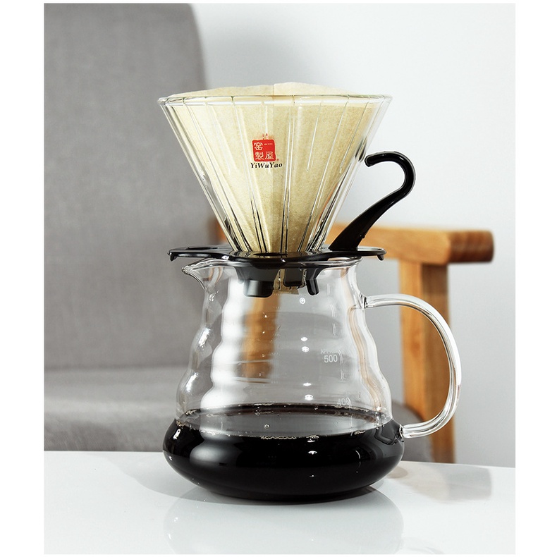 Giấy lọc cà phê coffee filter Pour over V60 drip hộp 100 tờ thân thiện với môi trường tiện lợi