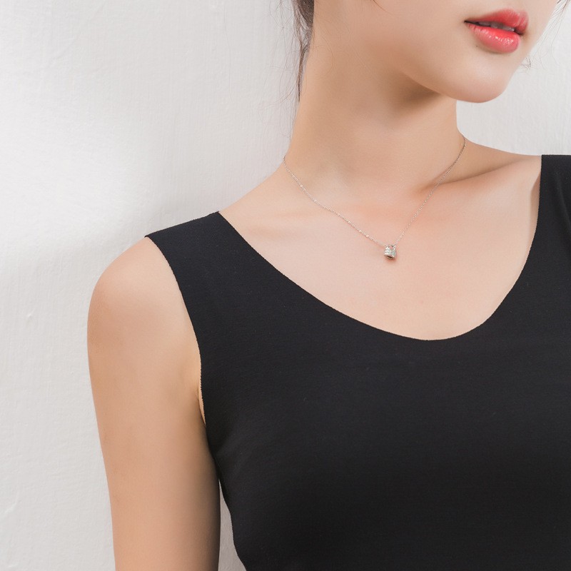 Áo Sát Nách Cổ Chữ V Màu Trơn Thanh Lịch | BigBuy360 - bigbuy360.vn