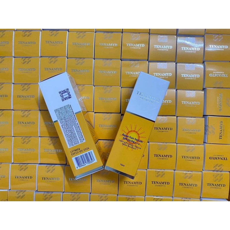 Huyết Thanh Chống Nắng Tenamyd SPF 50/PA+++ Aqua Sun Serum SPF 50/PA