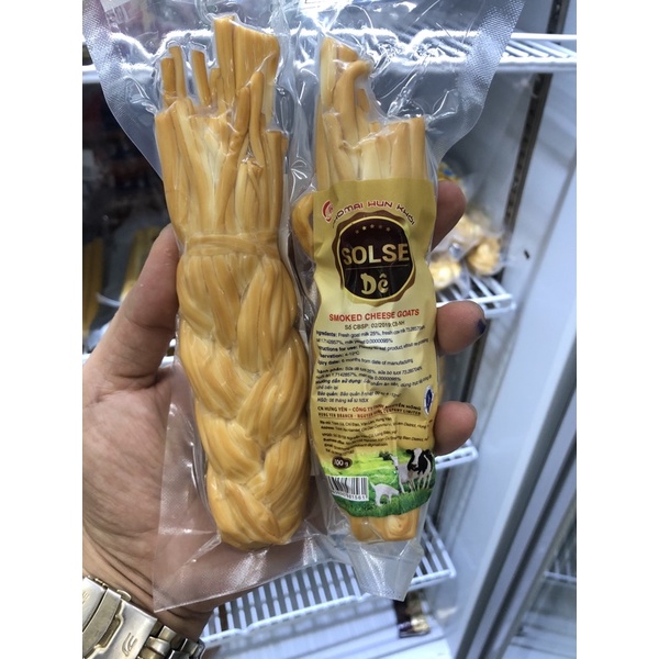 Phoomai sợi vị sữa dê hun khói - Phoomai dây hun khói Nga 100g