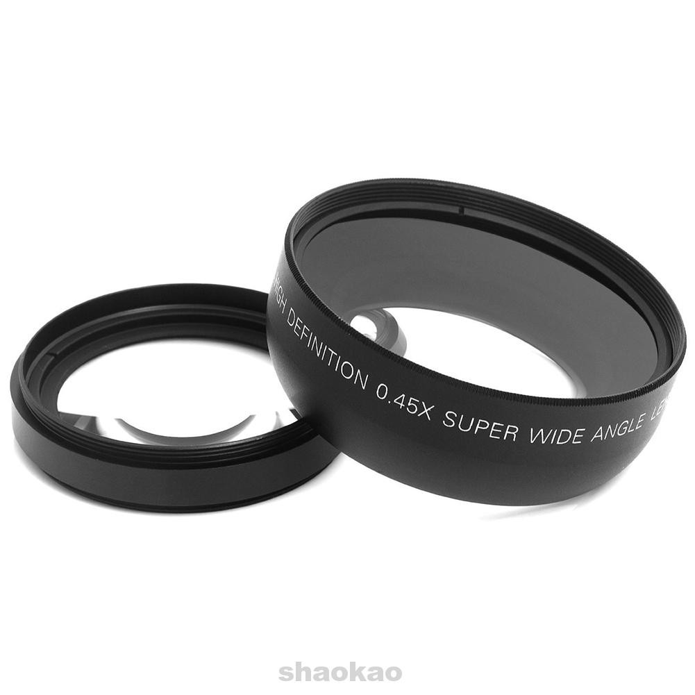 Thấu Kính Góc Rộng 55mm 0.45x Cho Máy Ảnh Nikon D70 D3200