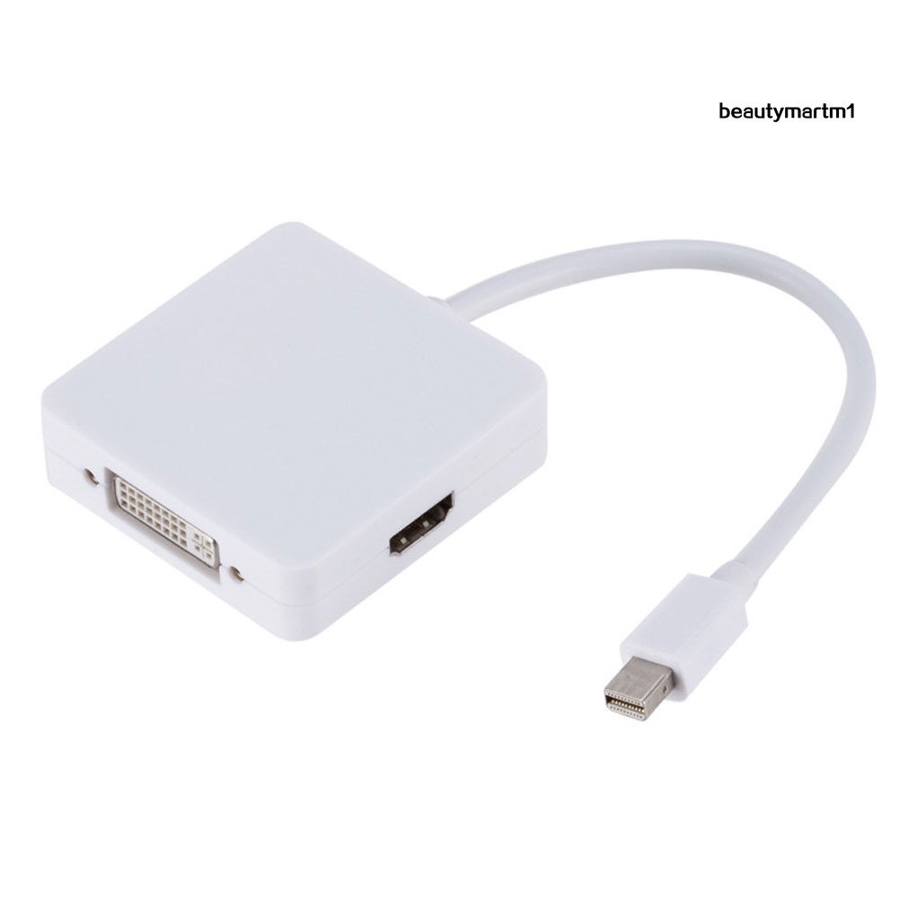 Cáp Chuyển Đổi 3 Trong 1 Từ Cổng Dp Sang Hdmi Sang Vga Dvi Cho Macbook | BigBuy360 - bigbuy360.vn
