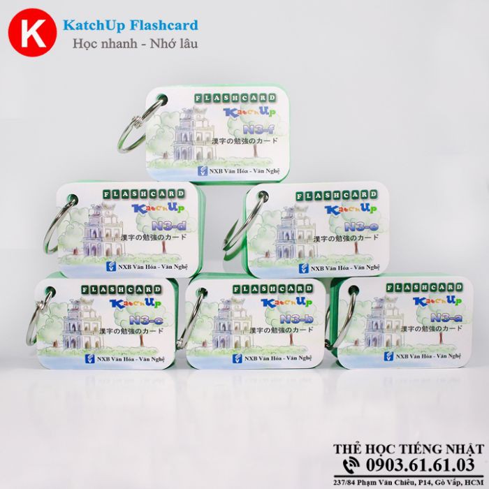 COMBO Flashcard Tiếng Nhật trung cấp N3