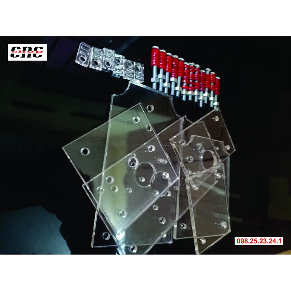 Bộ kit Mica lắp ráp máy CNC mini lazer