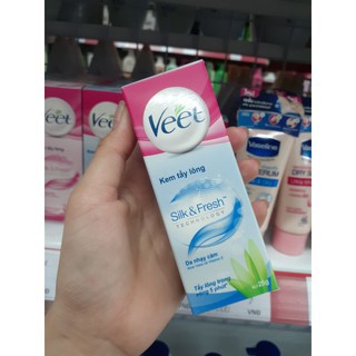 Kem tẩy lông Veet 25g, kem tẩy ;lông dành cho  da nhạy cảm