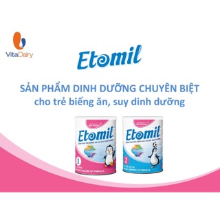 [RẺ VÔ ĐỊCH] Sữa dinh dưỡng tăng cân ETOMIL VITADAIRY - 900g