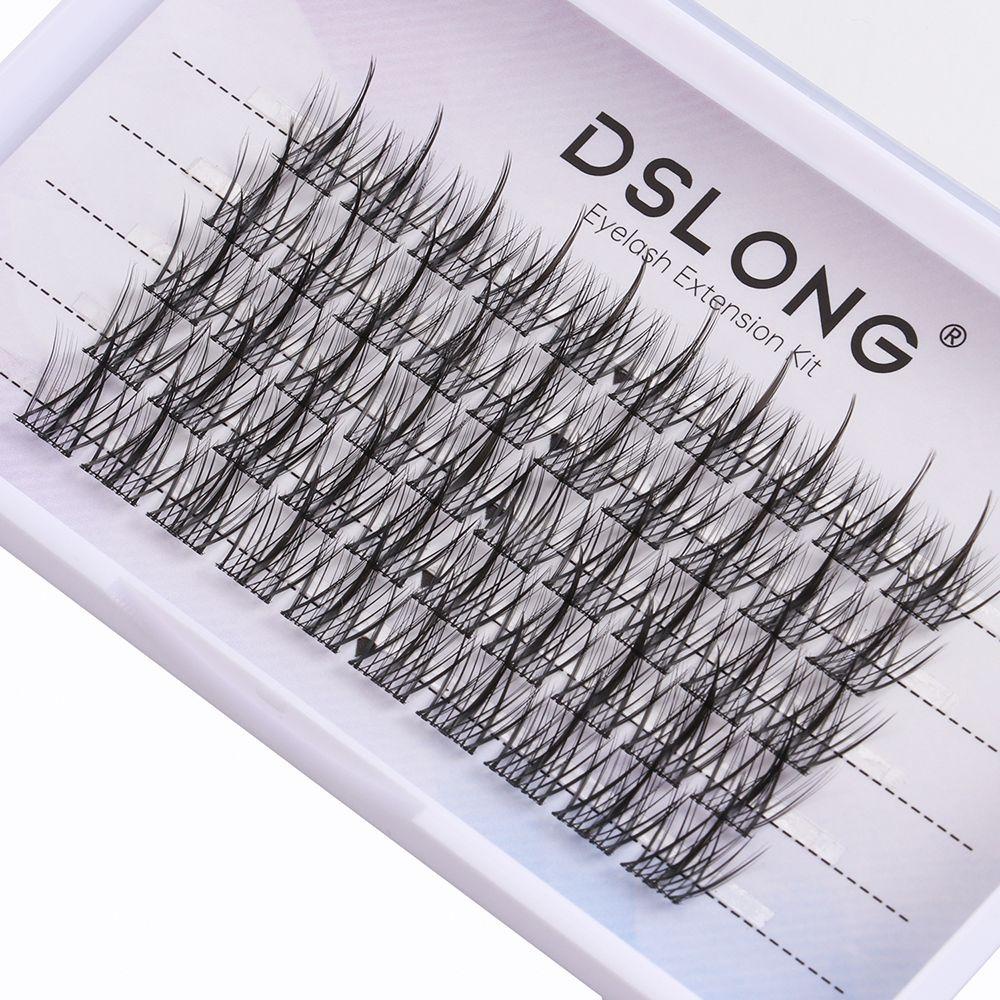 Set 50 / 70 / 90 Cụm Lông Mi Giả Mềm 3D Tự Dính Nhanh Chóng