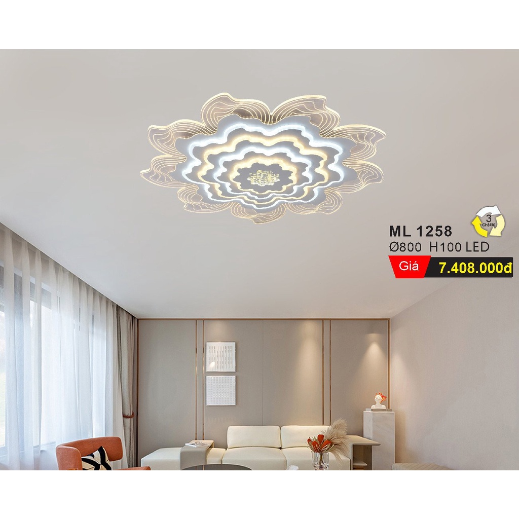 Đèn Ốp Trần,Đèn trang trí nội thất, phòng khách, chung cư, căn hộ đẹp