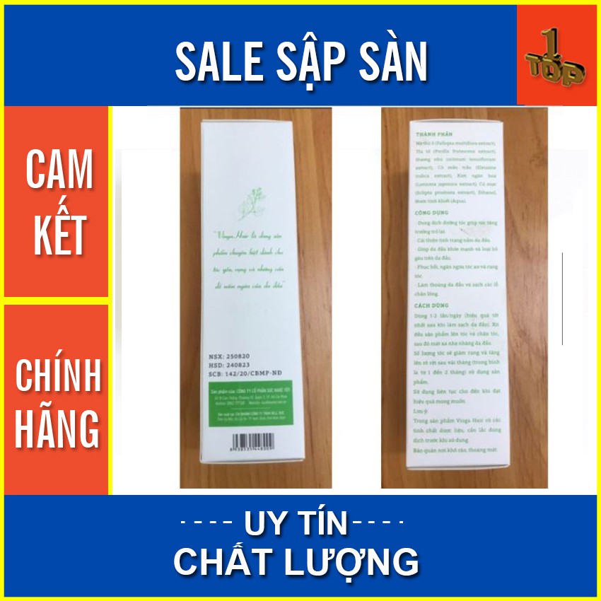 Vioga Hair- Dung Dịch Dưỡng Tóc - Phục Hồi, Ngăn Ngừa Tóc Xơ & Rụng Tóc - Chai 30ml | BigBuy360 - bigbuy360.vn
