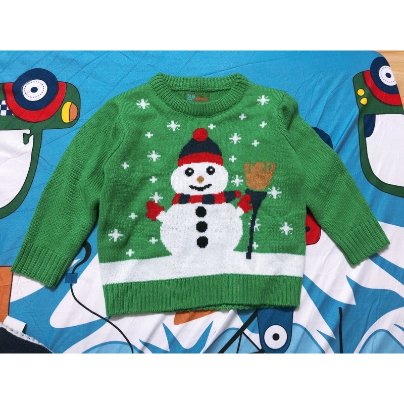 Thanh lý 2 áo len bé trai tay dài size 68/74