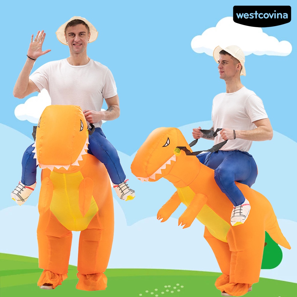 Mới Bộ Đồ Bơm Hơi Hóa Trang Khủng Long Cho Bé