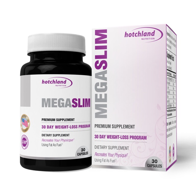Mega Slim Giúp hỗ trợ đốt cháy chất béo trong cơ thể, Chuyển hóa mỡ thừa thành năng lượng hoạt động (hàng chính hãng USA