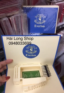 Sân bóng - Stadium - thiệp 3D ( mở 90 độ )